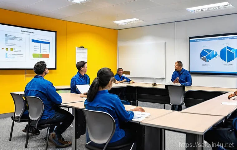 산업안전관리자와 안전교육 프로그램 - **Healing Yoga for Industrial Health Managers:** A serene and brightly lit studio space, with large ... 산업안전관리자와 안전교육 프로그램 - **Healing Yoga for Industrial Health Managers:** A serene and brightly lit studio space, with large ...